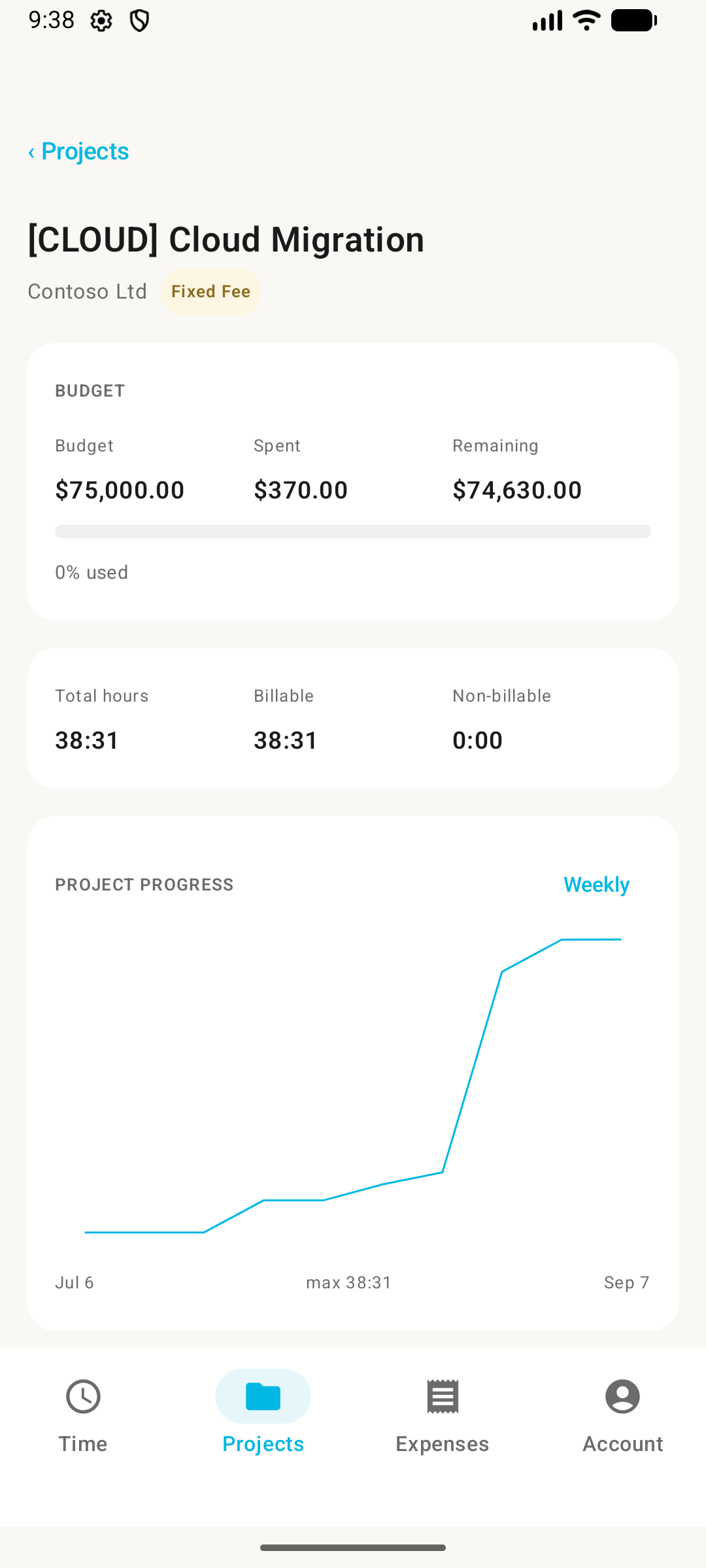 Latinum mobile project details